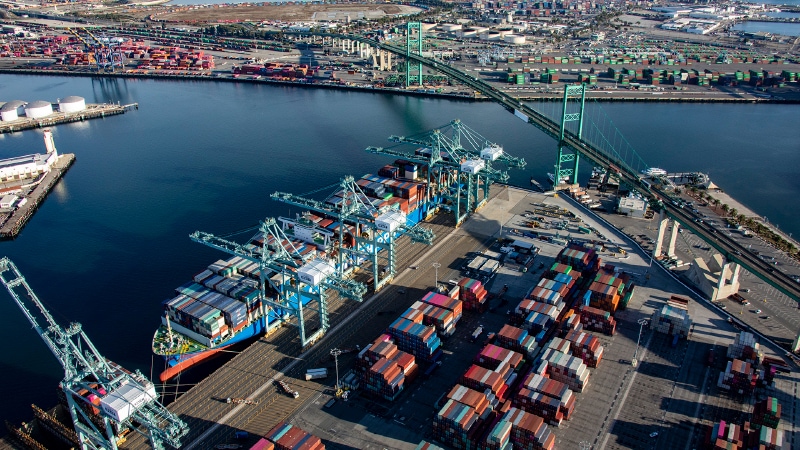 February U.S. Container Imports Show Strong Growth